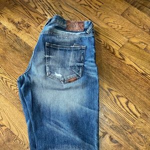 Mens PRPS barracuda jeans in blue size 36